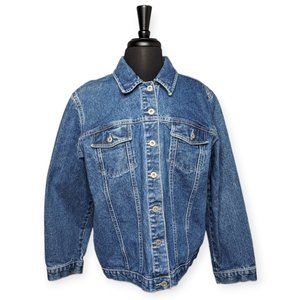 Vintage Gloria Vanderbilt Jean Jacket Size XL